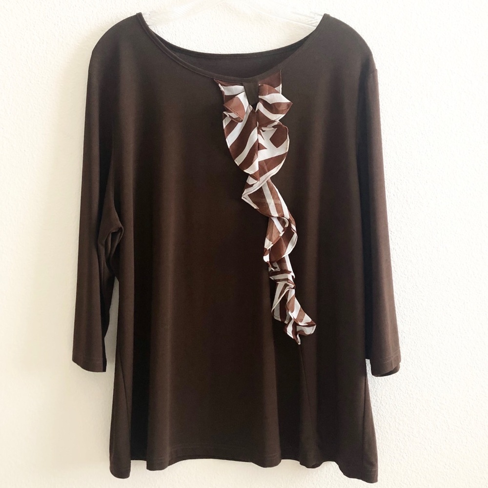 Brown Blouse
